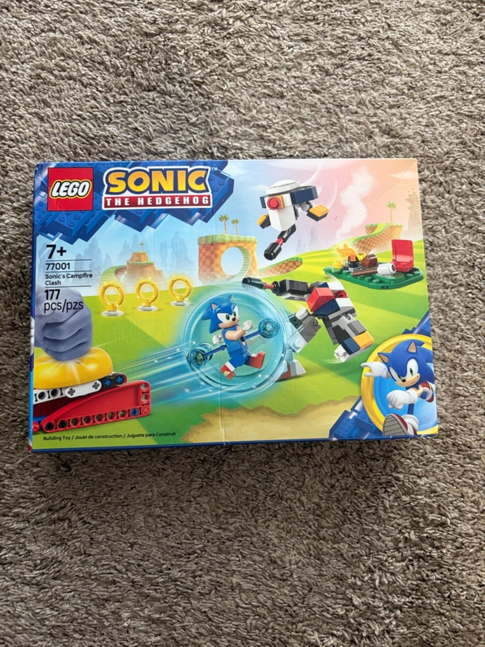 Sonic the hedgehog Lego 7+ years old 177 pieces